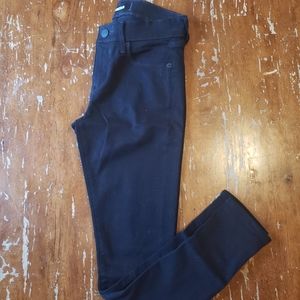 Express Black Mid Rise Skinny Jeans
